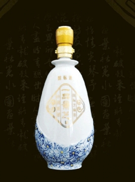 黑龍江藍(lán)花白瓶